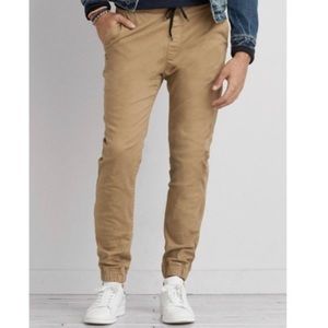 American eagle active flex khaki jogger